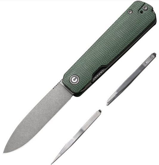 Civivi Sendy Green Micarta