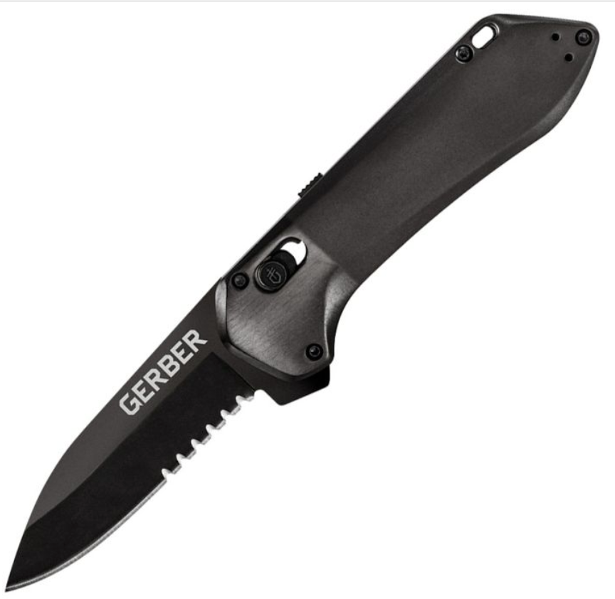 Gerber Highbrow Compact Assisted Opening Black